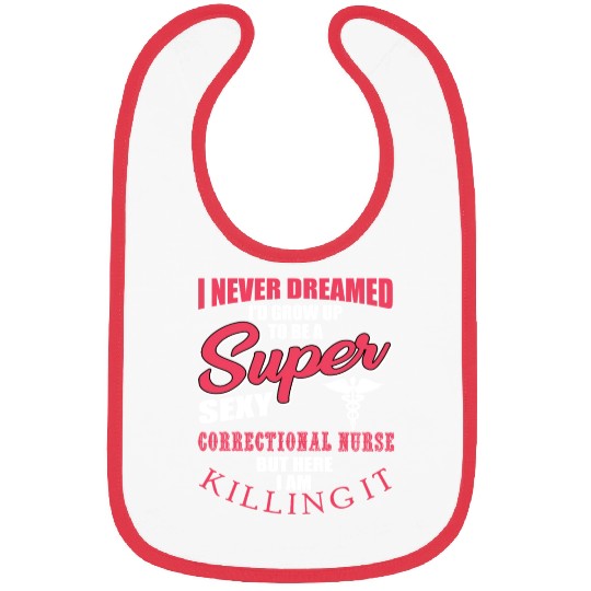 Funny Correctional Nurse Outfit Bibs