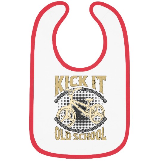 BMX Racing Kick It Old School Cycling BMX Rider Bibs