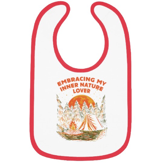 Embracing Inner Nature Lover Camping Forest Camper Bibs