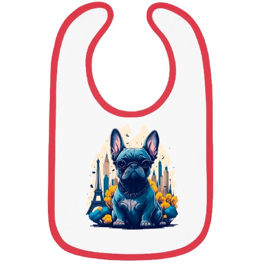 Cute French Bulldog..! Bibs