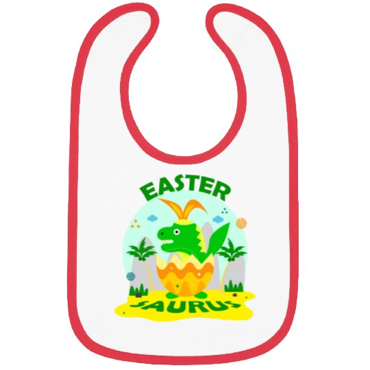 Easter Saurus Bibs