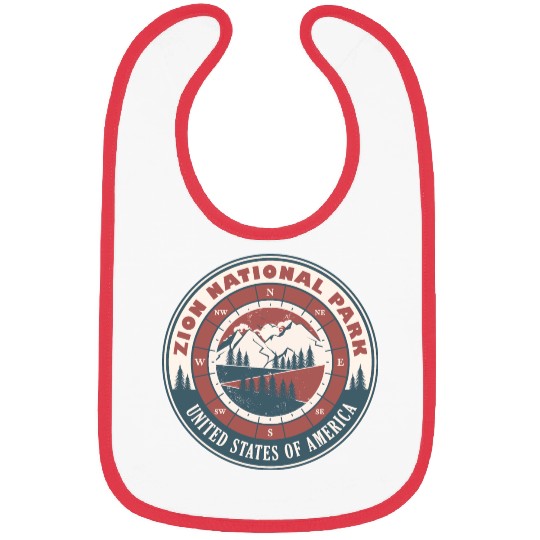 Zion National Park United States Vintage Hiking Bibs