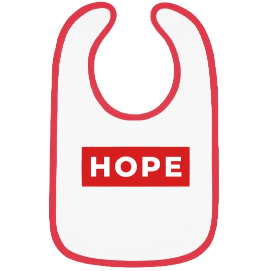 HOPE Unisex retro design for Bibs , Stickers,