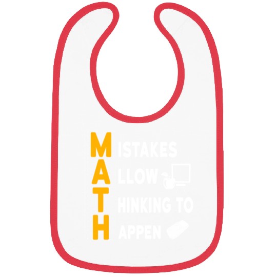 I'm A Math Teacher Appreciation Gift Math Lover Bibs