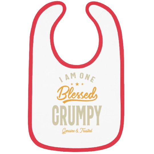 Blessed Grumpy Dad/Grandpa - Father's Day Bibs