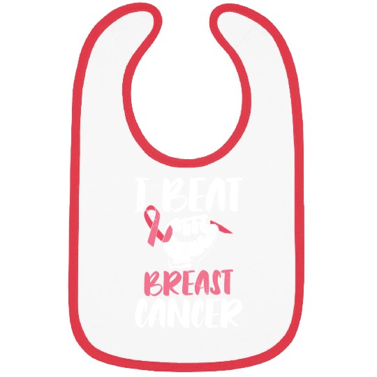 I Beat Breast Cancer Survivor Breast Cancer Bibs
