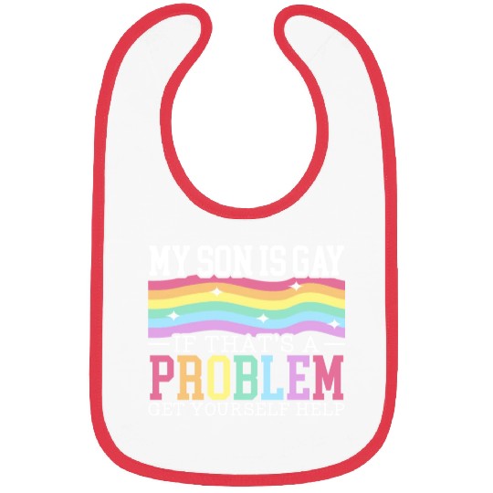 Gay Rights Rainbow Pride Month LGBTQ Gay Pride Bibs