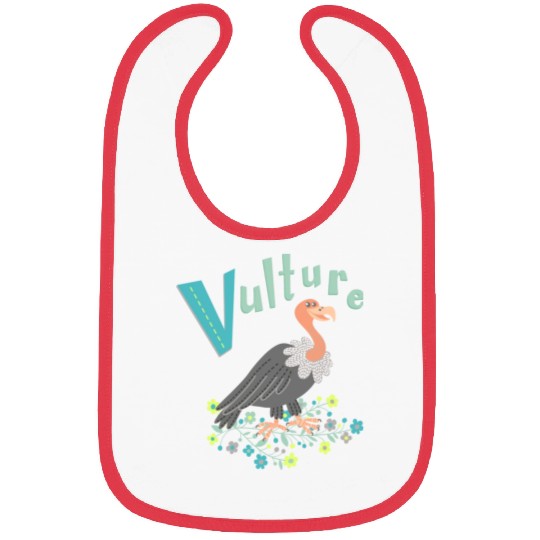 Vulture Bird Illustration Bibs