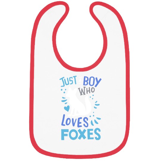 Foxes Fox Lover Bibs