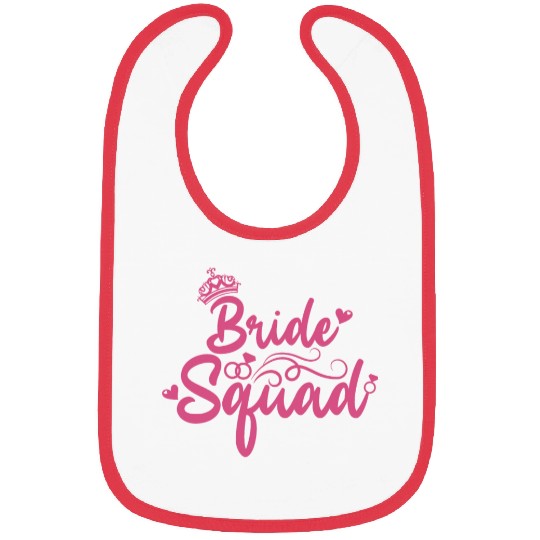 Bride Squad Bibs