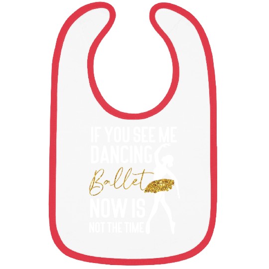 Ballet Dancer Dance Girl Ballerina Bibs