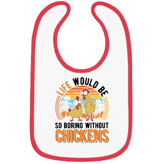 Chickens Chicken Farm Farmer Bibs