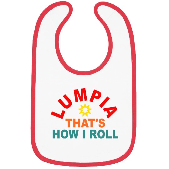 LUMPIA THAT'S HOW I ROLL Bibs