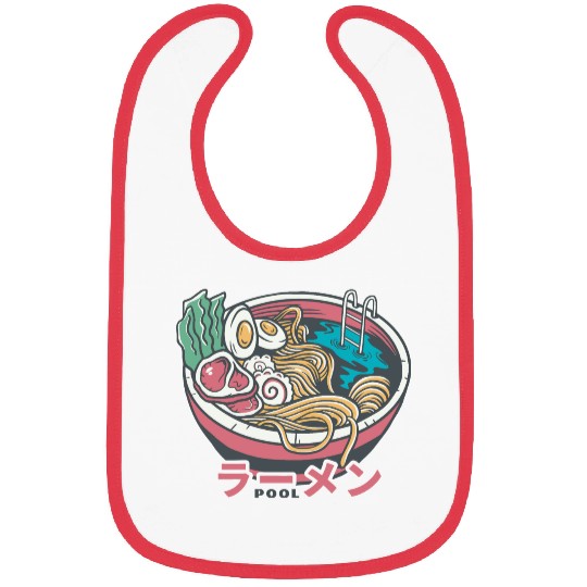 Ramen Pool Bibs