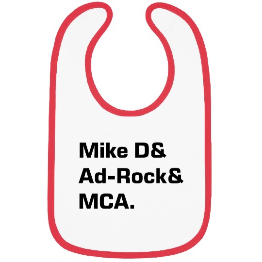 Mike D and Ad-Rock and MCA Bibs