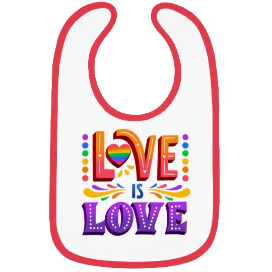 love is love | lgbtq community Bibs