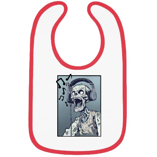Zombie Singing Bibs