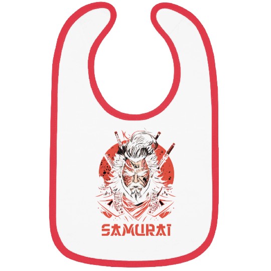 King Samurai Bibs