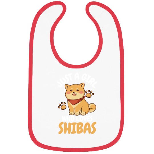 Shiba Inu Dog Lover Kawaii Bibs