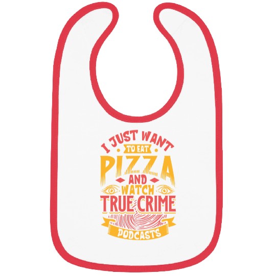 True Crime Murder Spy Crime Interest Gift Idea Bibs
