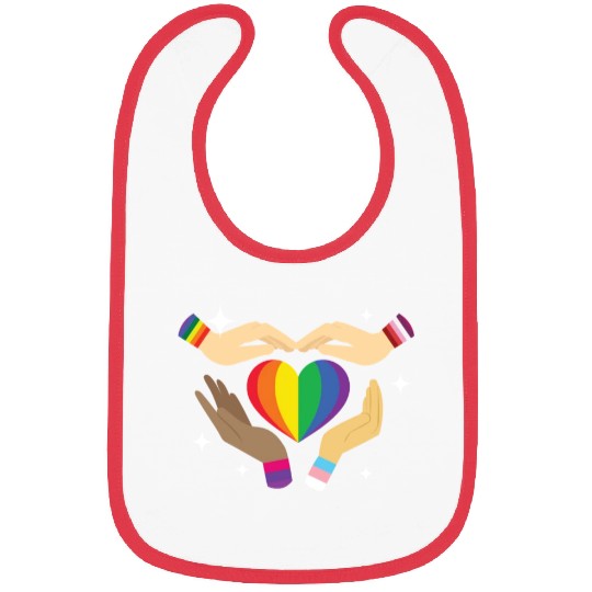 Gay Rights Rainbow Pride LGBTQ Gay Pride Parade Bibs