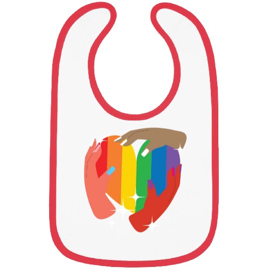 Gay Rights Rainbow Pride LGBTQ Gay Pride Parade Bibs