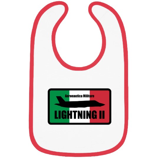 Italian F35 Lightning Small logo trending Bibs