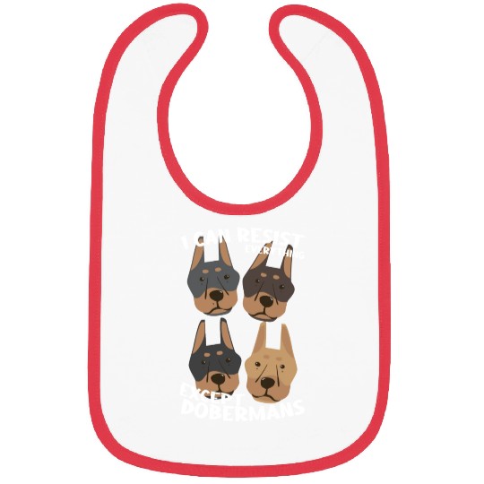 Doberman Lover Bibs