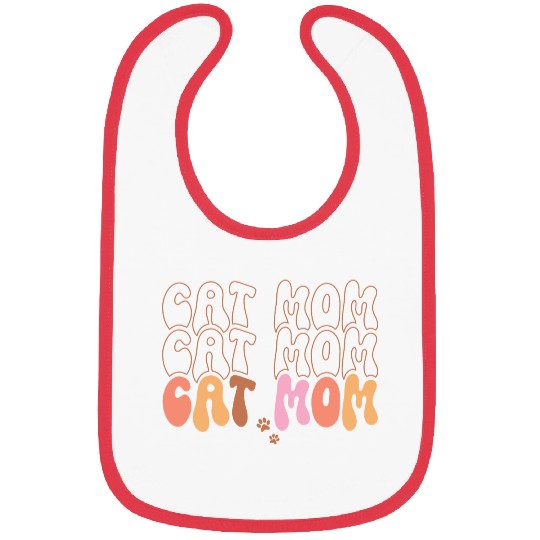 Cat Mom Quotes Bibs