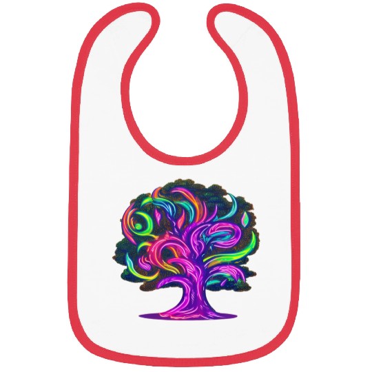 Trippy Tree Bibs