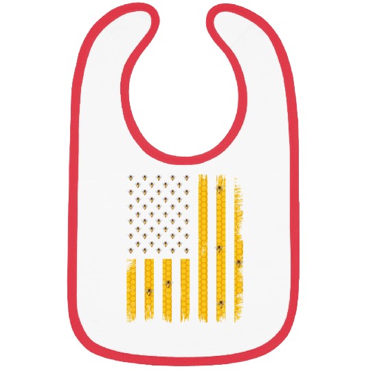 Beekeeper Usa Flag Bibs