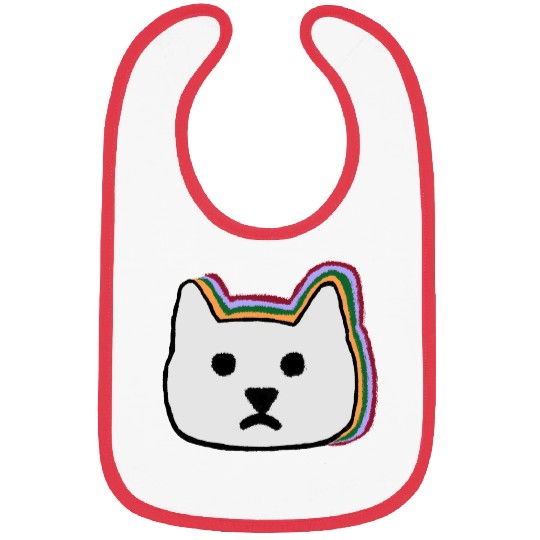 cat face Bibs