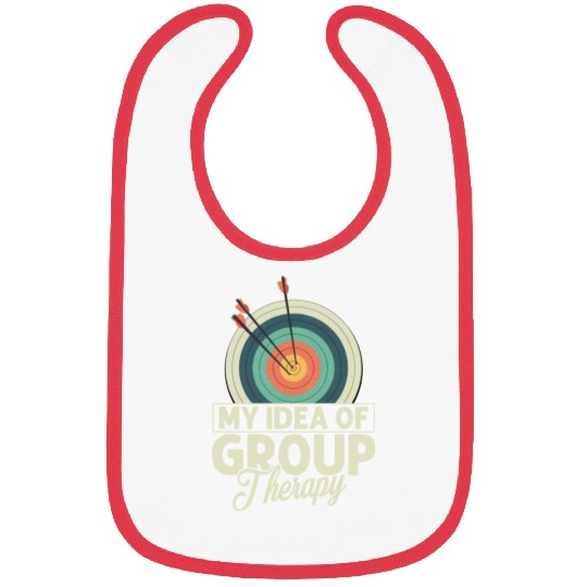 My Idea Of Group Therapy Archery Target Bow & Arro Bibs
