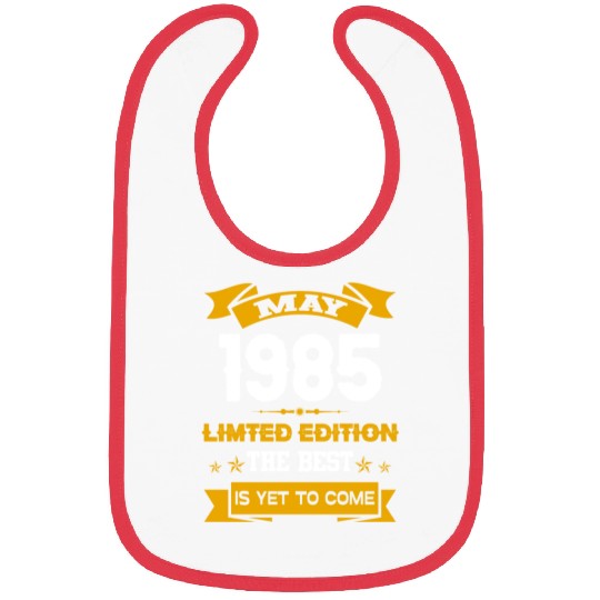 May 1985 Birthday Surprise Bibs