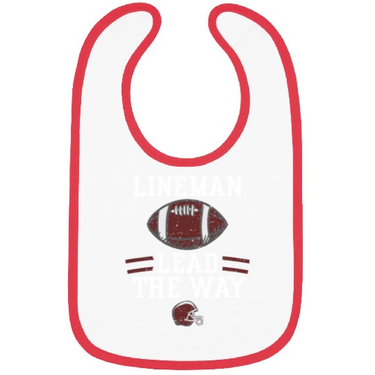 Lineman Lead The Way - Football Bibs