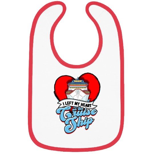 I left my heart on the cruise ship - Cruise Bibs