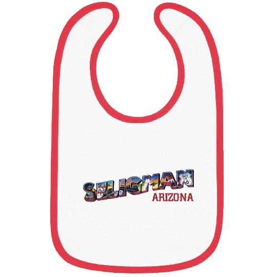 City of Seligman in Arizonna, US Route 66 Bibs