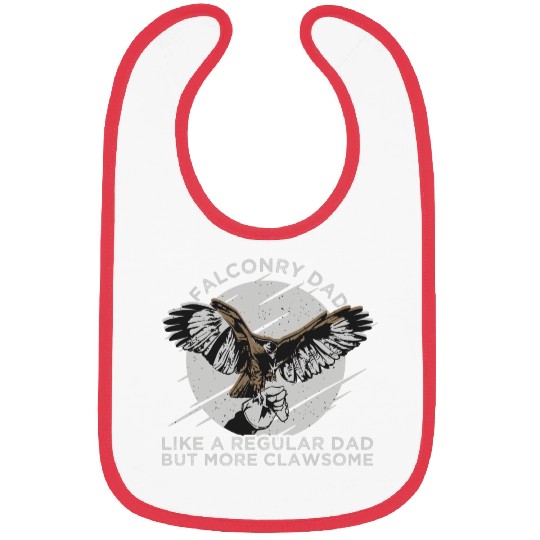 Falconry Dad Eagle Flying Bibs