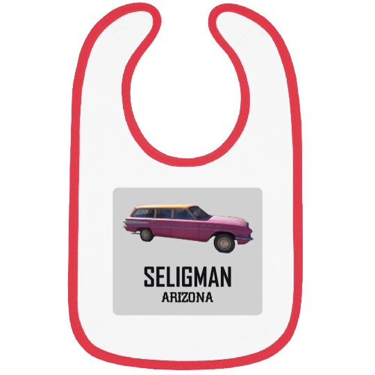 Old car city of Seligman in Arizonna, US Route 66 Bibs