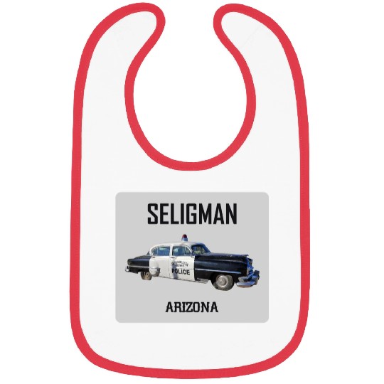 Old car city of Seligman in Arizonna, US Route 66 Bibs