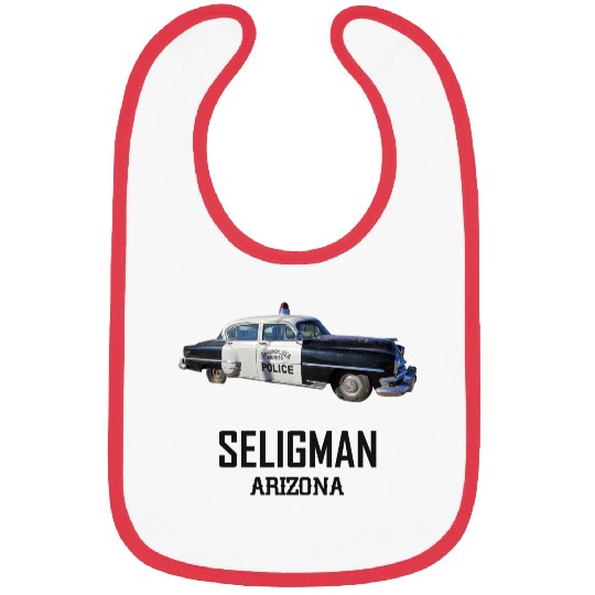 Old car city of Seligman in Arizonna, US Route 66 Bibs