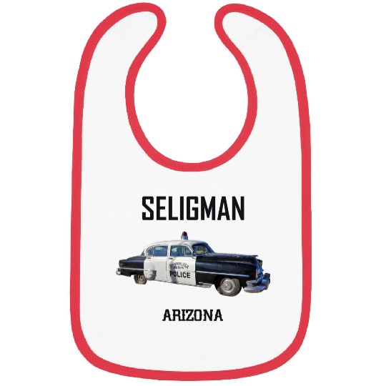 Old car city of Seligman in Arizonna, US Route 66 Bibs