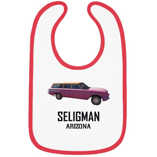 Old car city of Seligman in Arizonna, US Route 66 Bibs