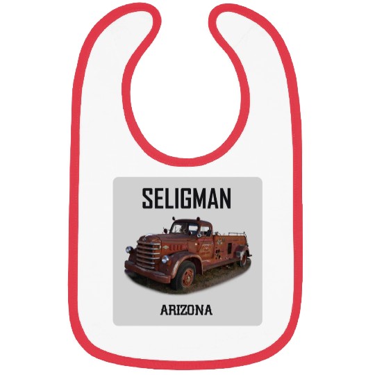 Old car city of Seligman in Arizonna, US Route 66 Bibs