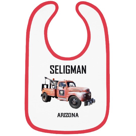 Old car city of Seligman in Arizonna, US Route 66 Bibs