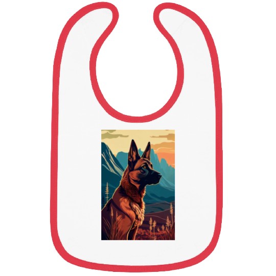 Belgian Malinois Nature Bibs