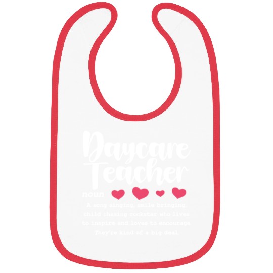 Daycare Teacher Definition Bibs