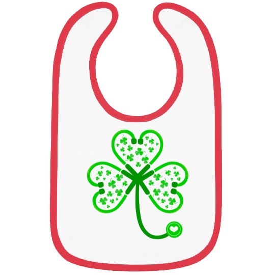 Saint Patricks Day Irish Nurse Shamrock Nursing St Bibs