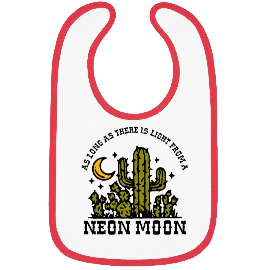 AS LONG AS THERE IS LIGHT FROM A NEON MOON Bibs