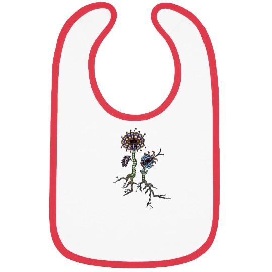 AliEN FlOWeR33 Bibs